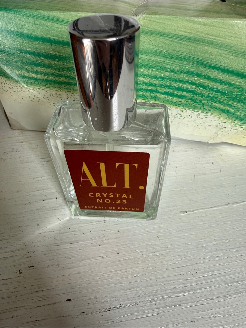Crystal No. 23 Extrait de Parfum - Clear Bottle with Red Label